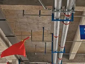 贡觉管廊支架的安装方法